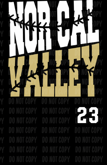 Design 23 - Nor Cal Valley Baseball Stitch | Youth