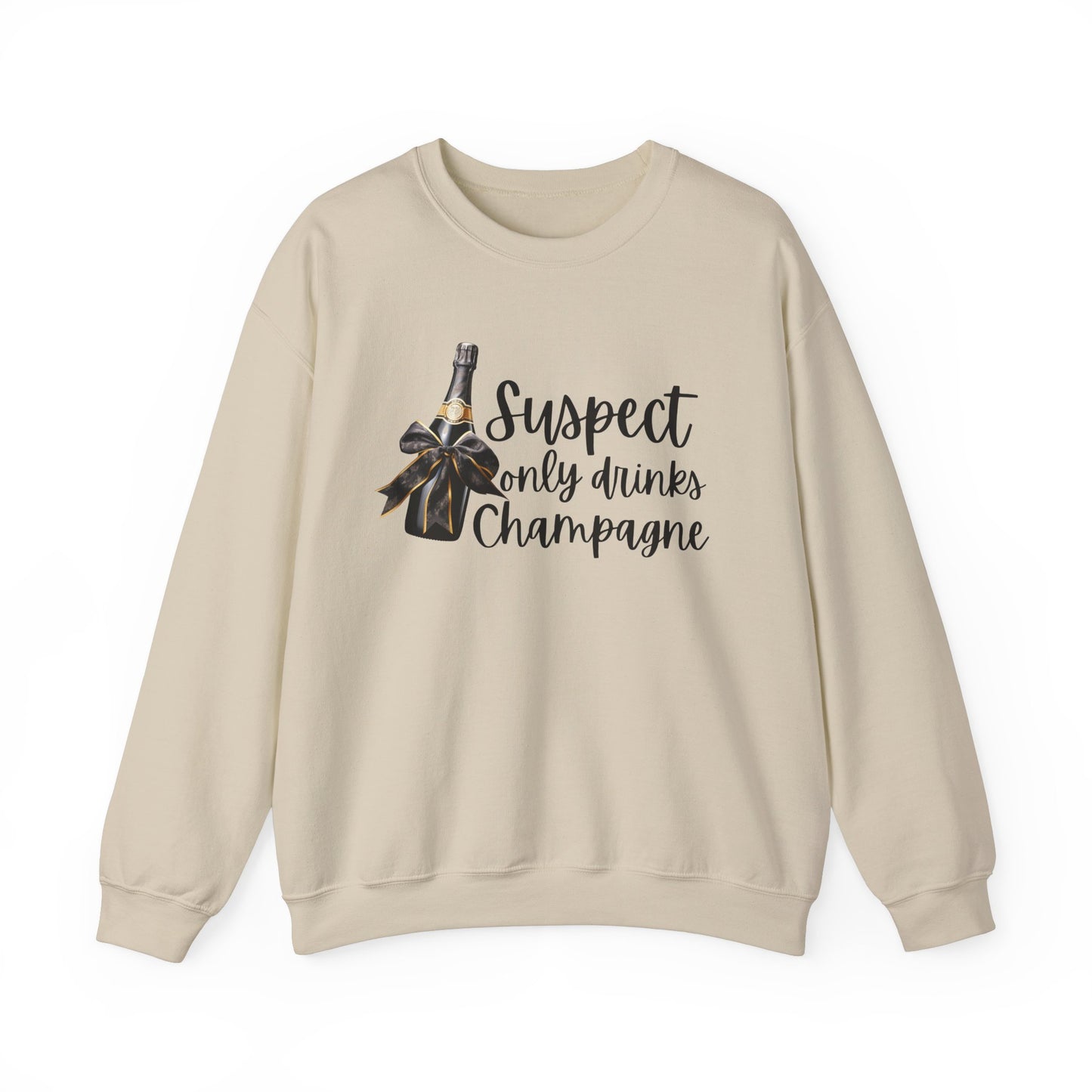 Suspect Only Drinks Champagne
