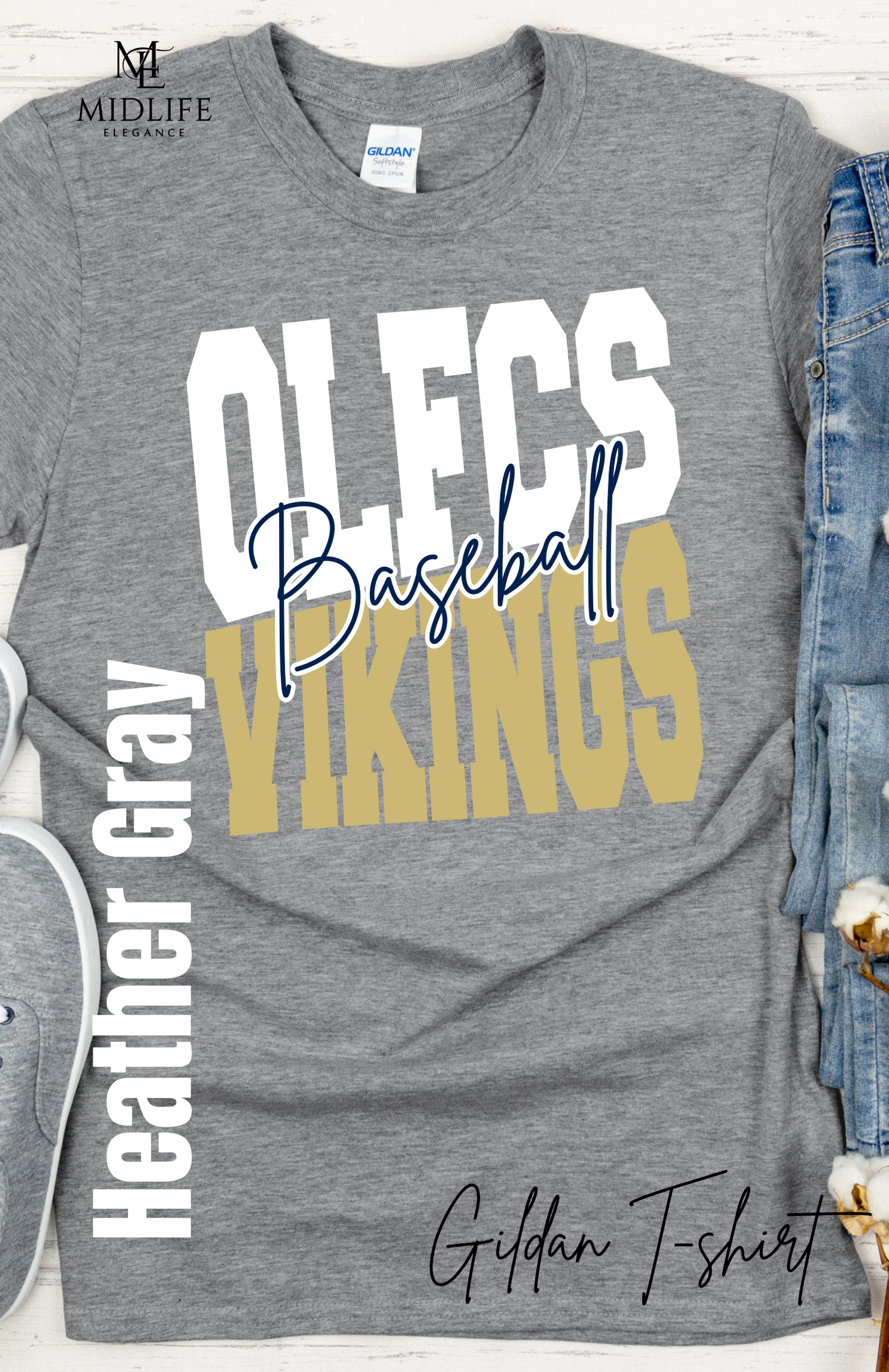 Youth and Adult Size OLFCS Baseball/Softball Vikings Apparel