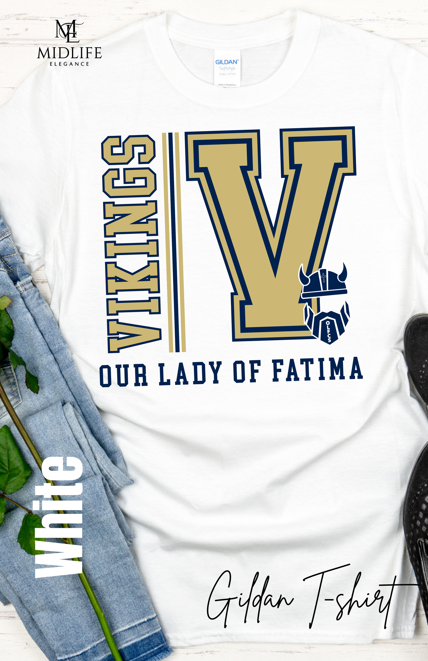 Youth and Adult Size OLFCS Vikings V Our Lady Of Fatina Apparel