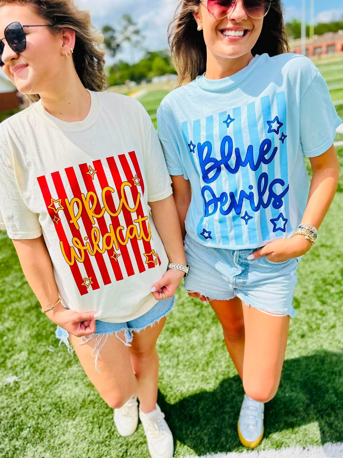 Stars and Stripes Team Mascot GAME98 DTF Tee
