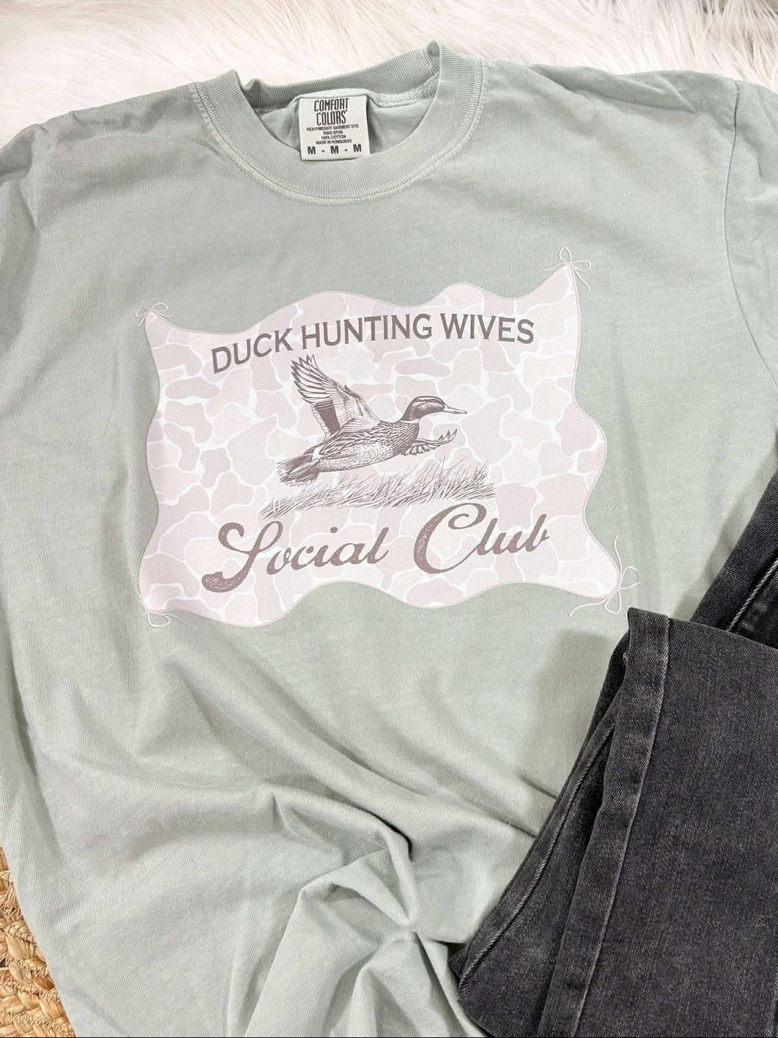 Duck Hunting Wives Social Club Graphic Tee