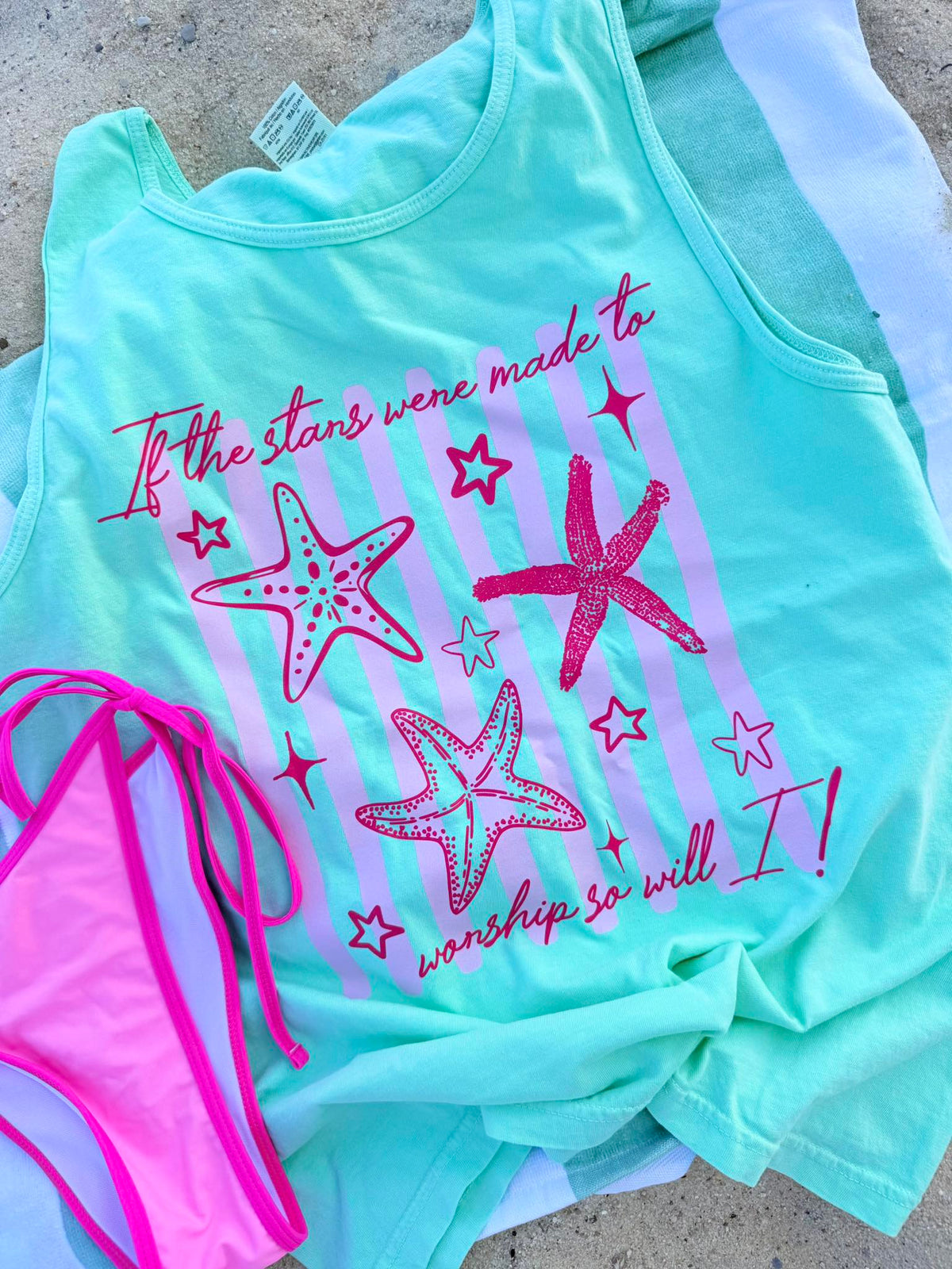 Starfish Stars Will Worship So Will I SPRING40 DTF