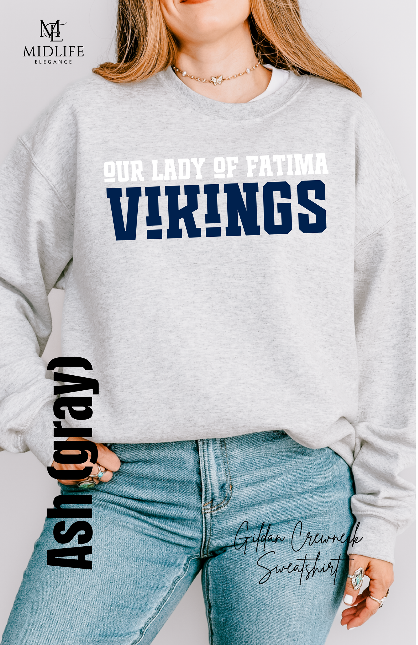 Youth and Adult Size OLFCS Our Lady Of Fatima Vikings Apparel