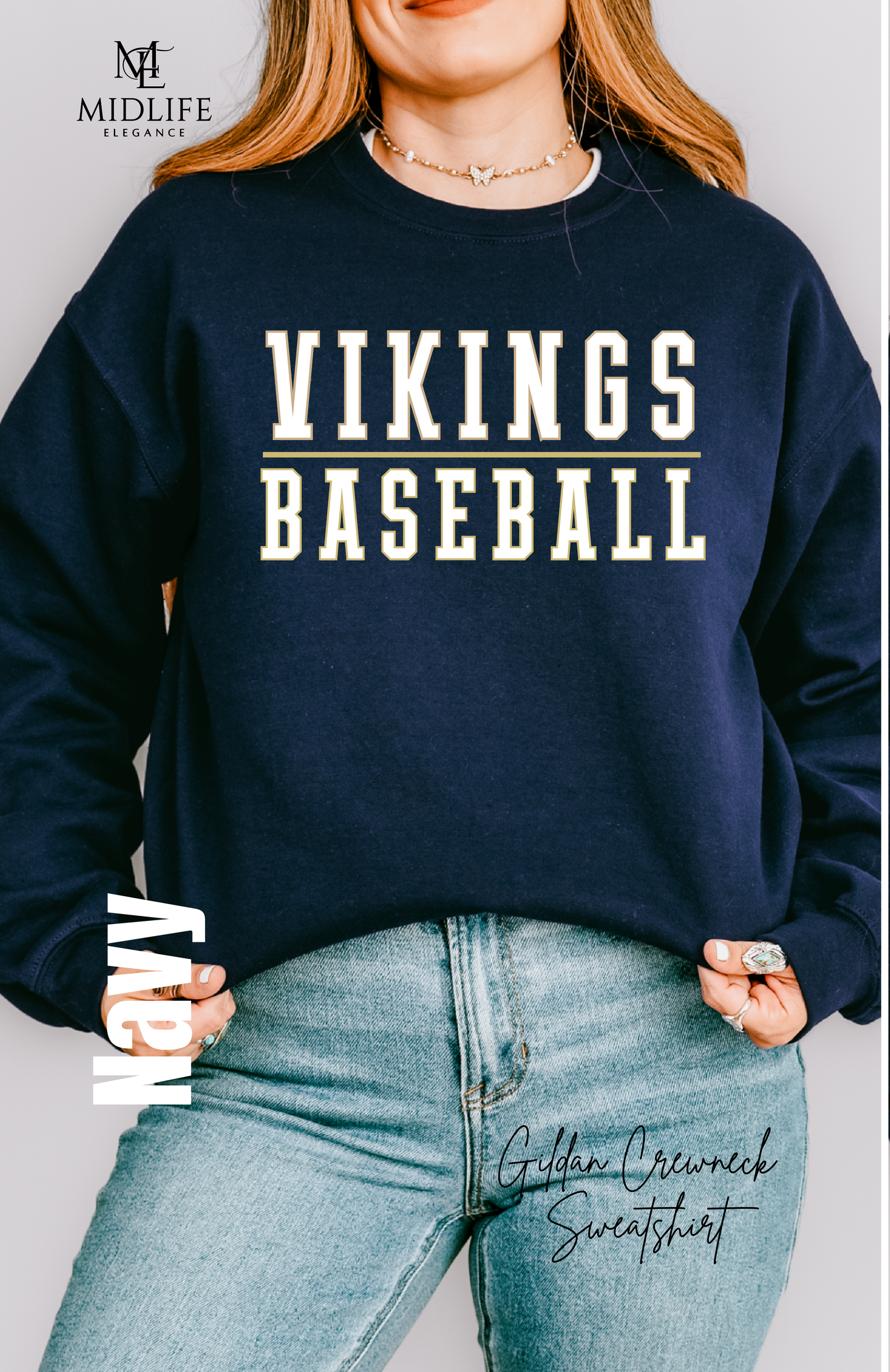 Youth and Adult Size OLFCS Vikings Baseball/Softball Apparel