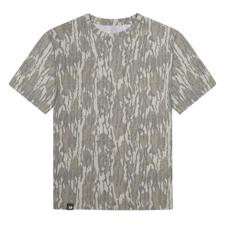 Hard Fought Hallelujah Camo Puff Graphic Tee Shirt