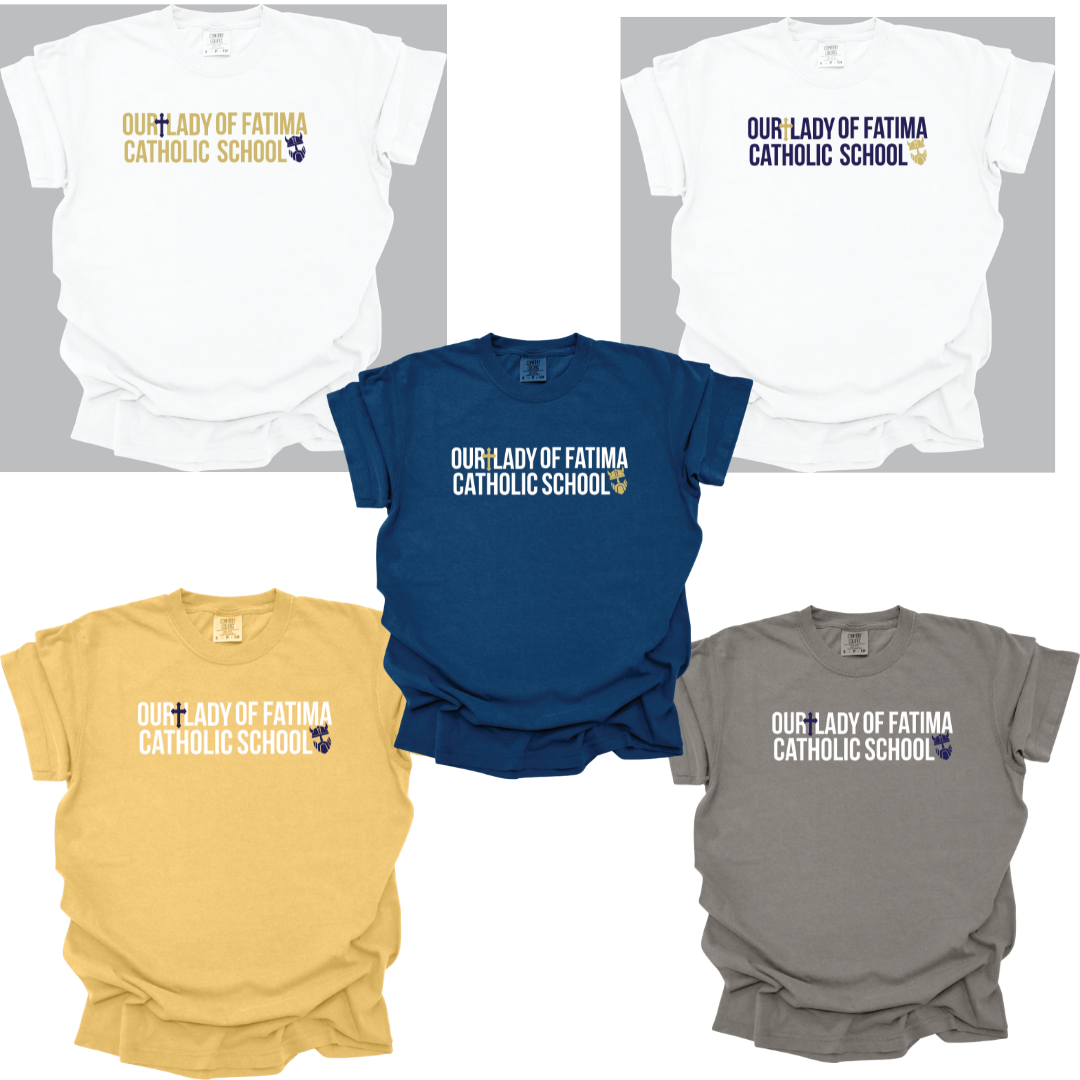 Adult Size OLFCS Catholic School Core Spirit Tee