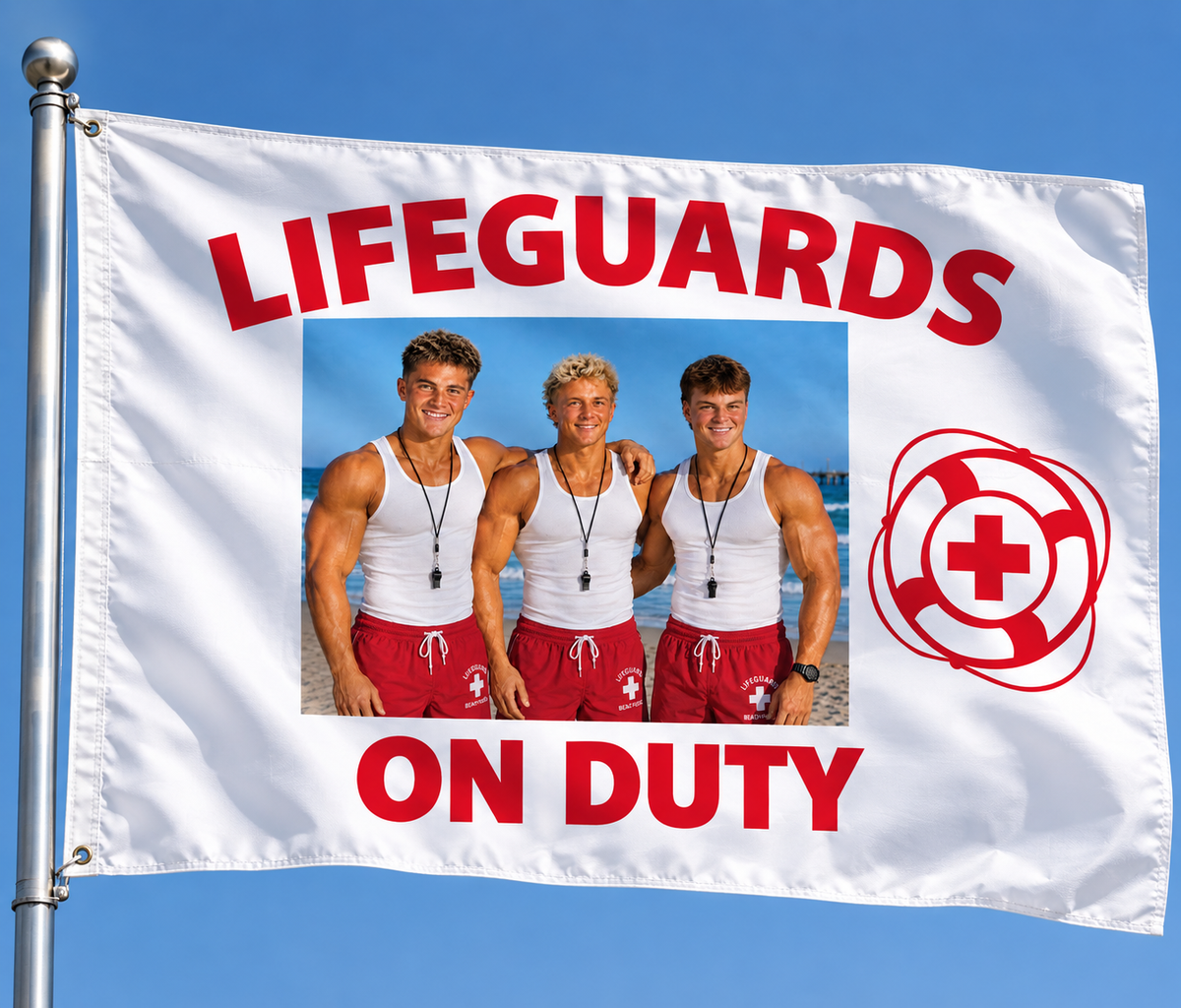 Custom Flag – DTF Design & Press