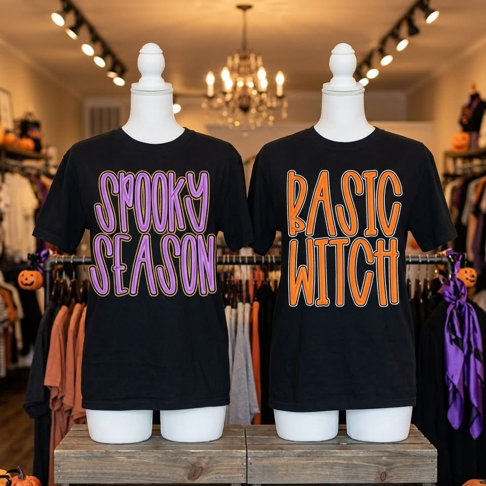 Basic Witch & Spooky Season Tee