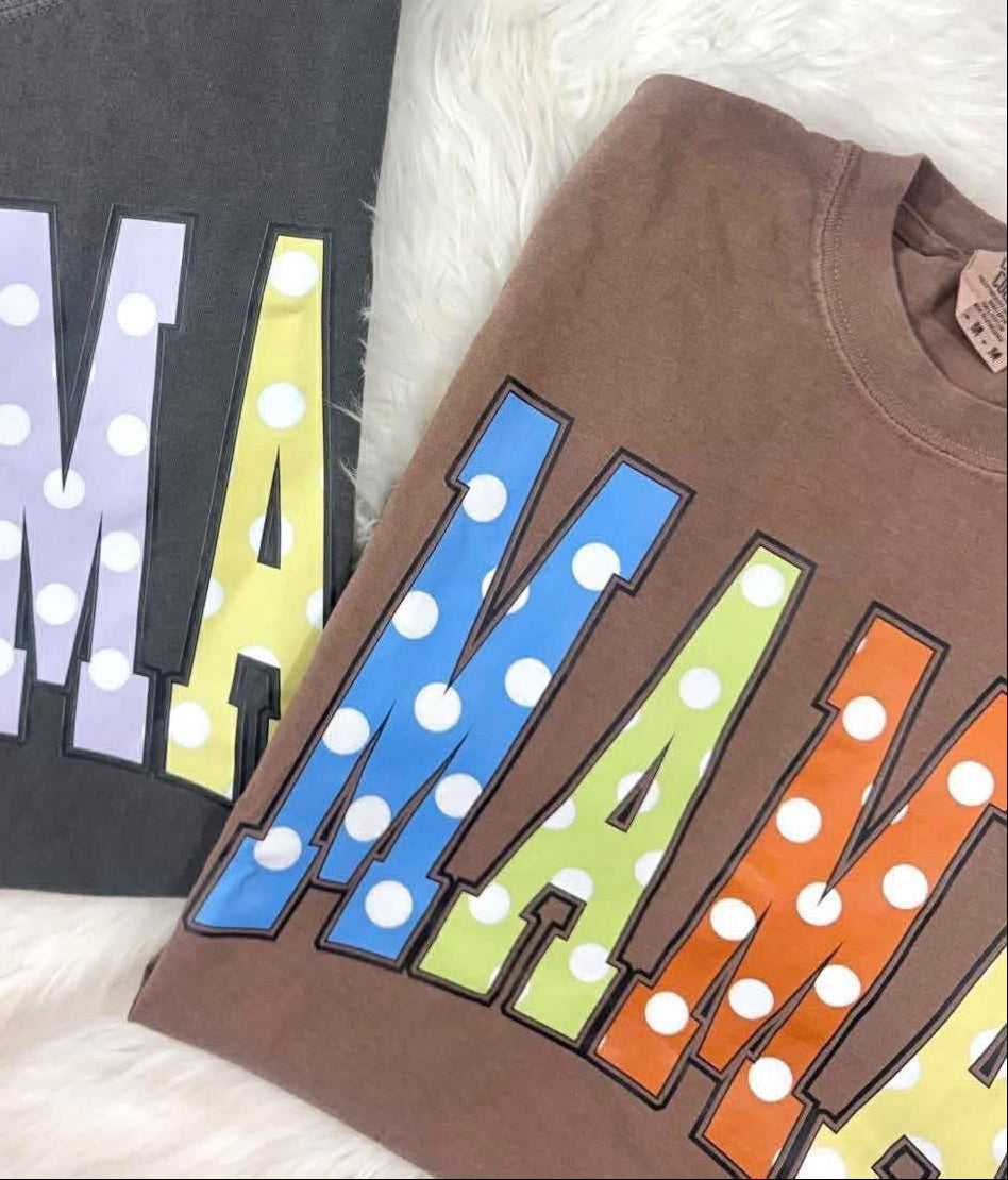 Polka Dots Custom DTF Graphic Design