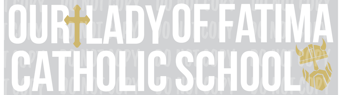 Adult Size OLFCS Catholic School Core Spirit Tee
