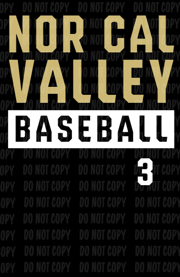 Design 3 - Nor Cal Valley Baseball Block Letter Box | Adult