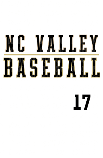 Design 17 - NC Valley Baseball Gold Bar | Adult