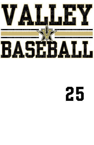 Design 25 - Valley Star Bar Baseball | Youth