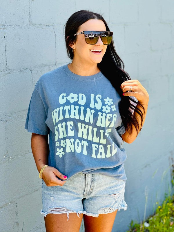 God Is Within Her She Will Not Fail