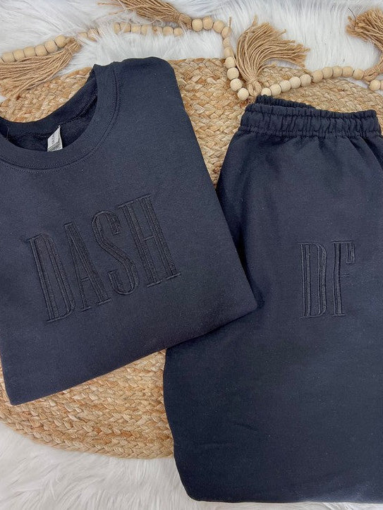 Custom Embroidered Tonal Sweatpants