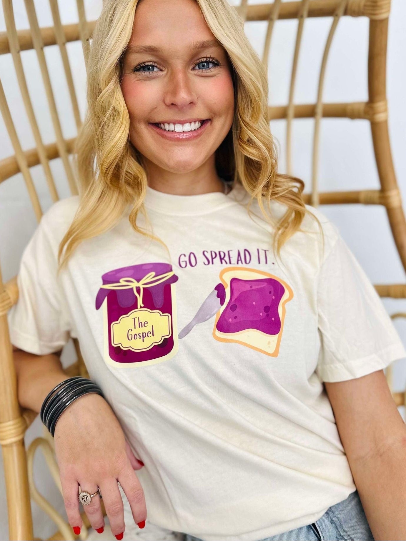 Go Spread It Gospel Toast DTF Apparel