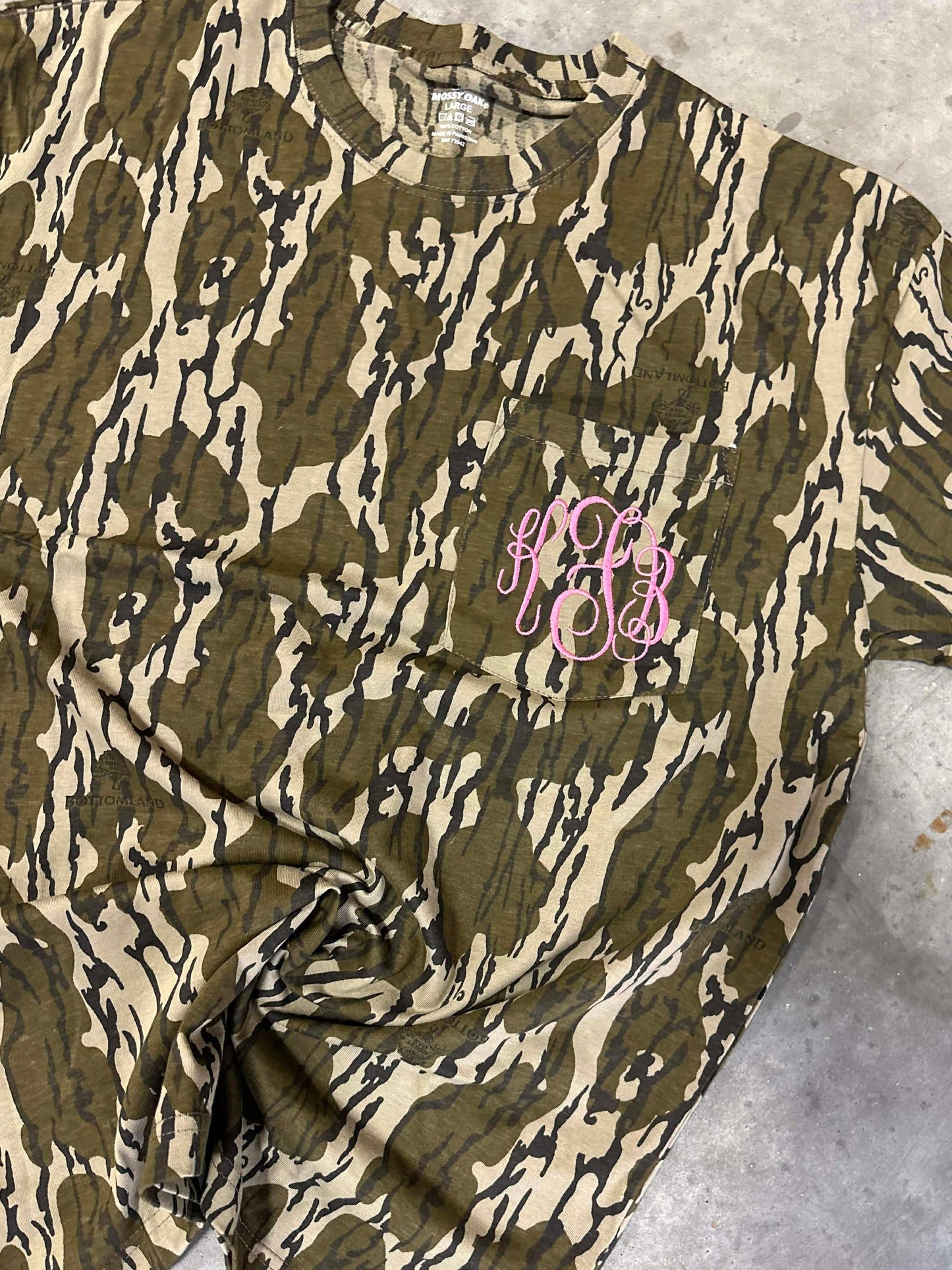 Embroidered Bottomland Pocket Tee