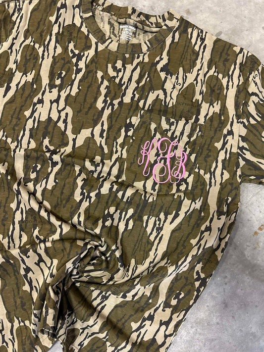 Embroidered Bottomland Pocket Tee