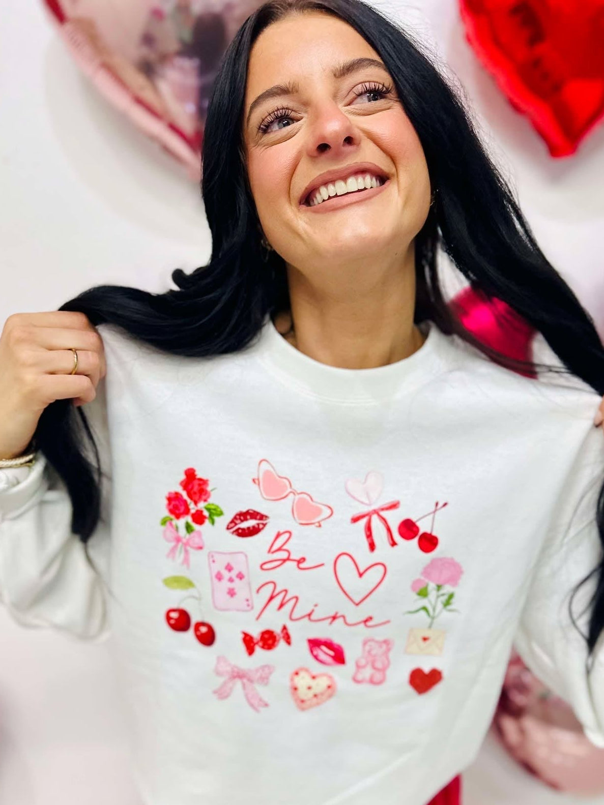 Be Mine Valentine Trinkets Collage DTF