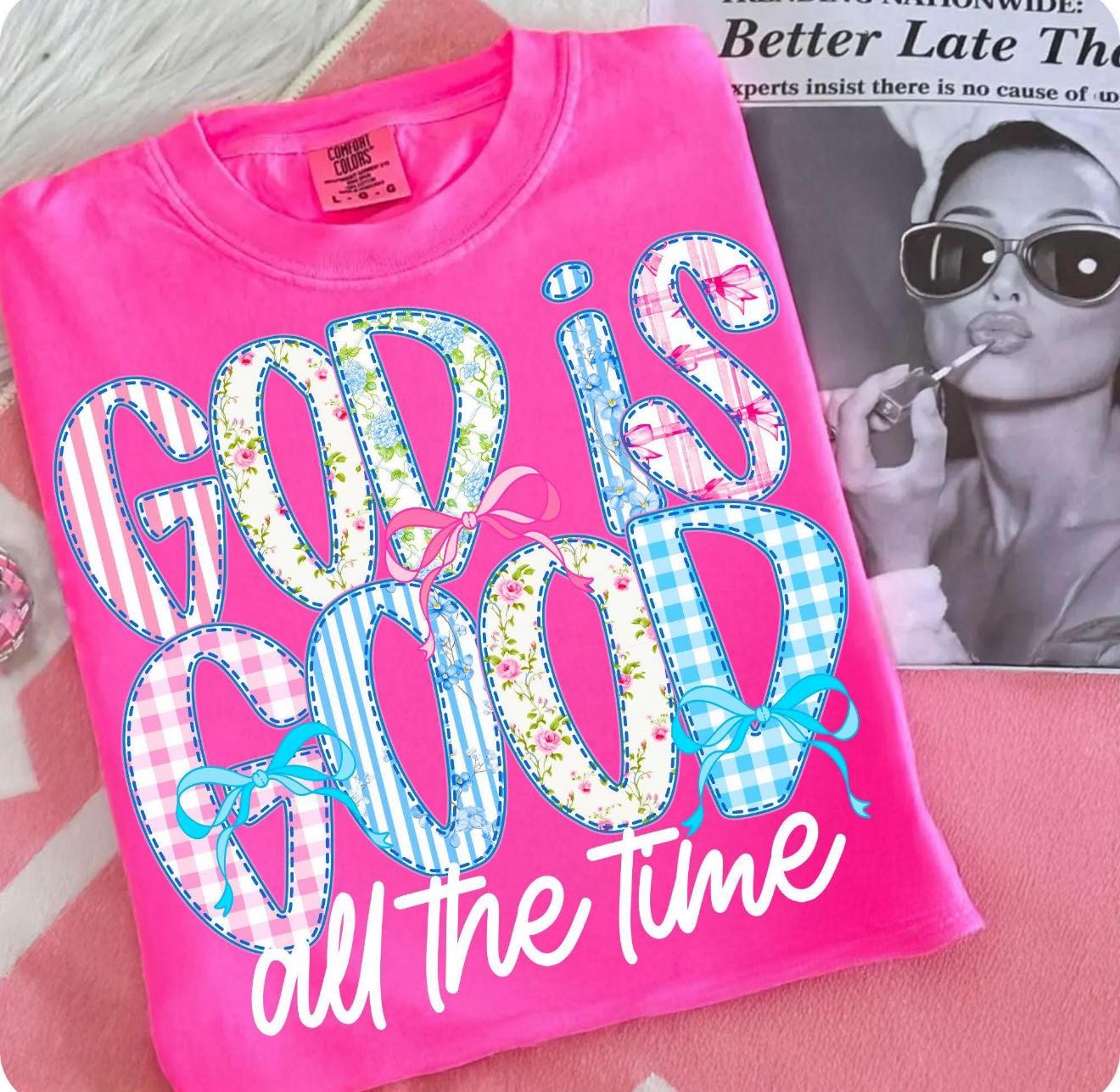 God Is Good All The Time DTF Apparel