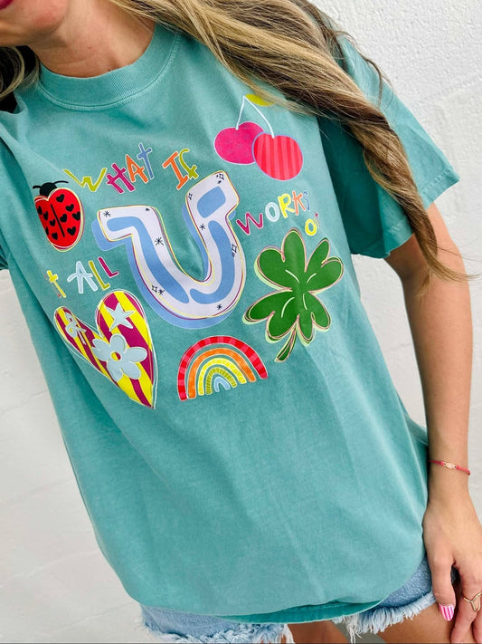 What If It All Works Out Trinkets DTF Tee