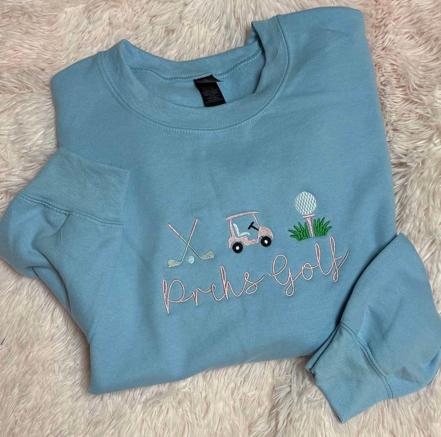 Golf Things Embroidery Sweatshirt
