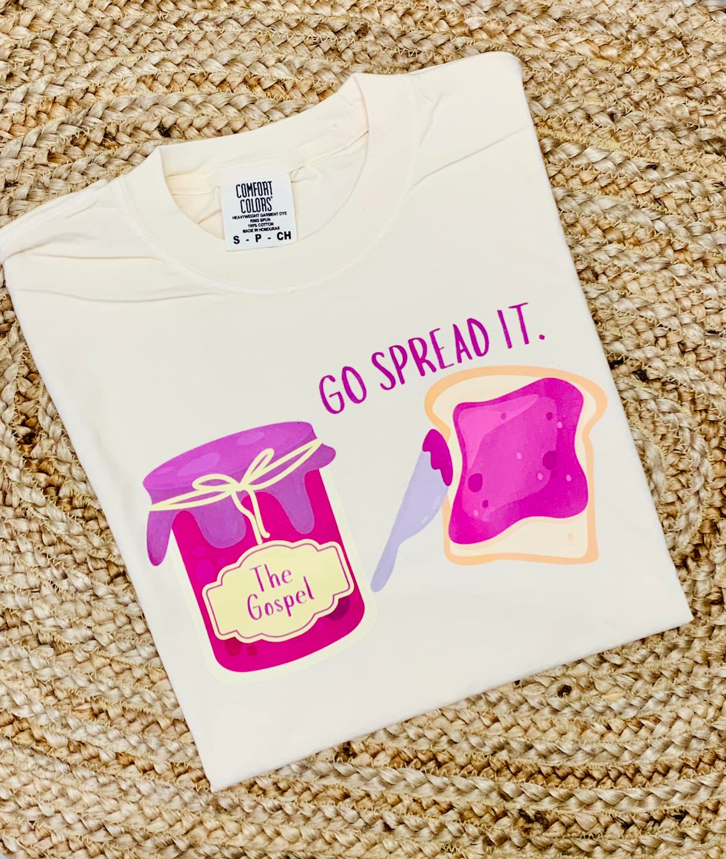 Go Spread It Gospel Toast DTF Apparel