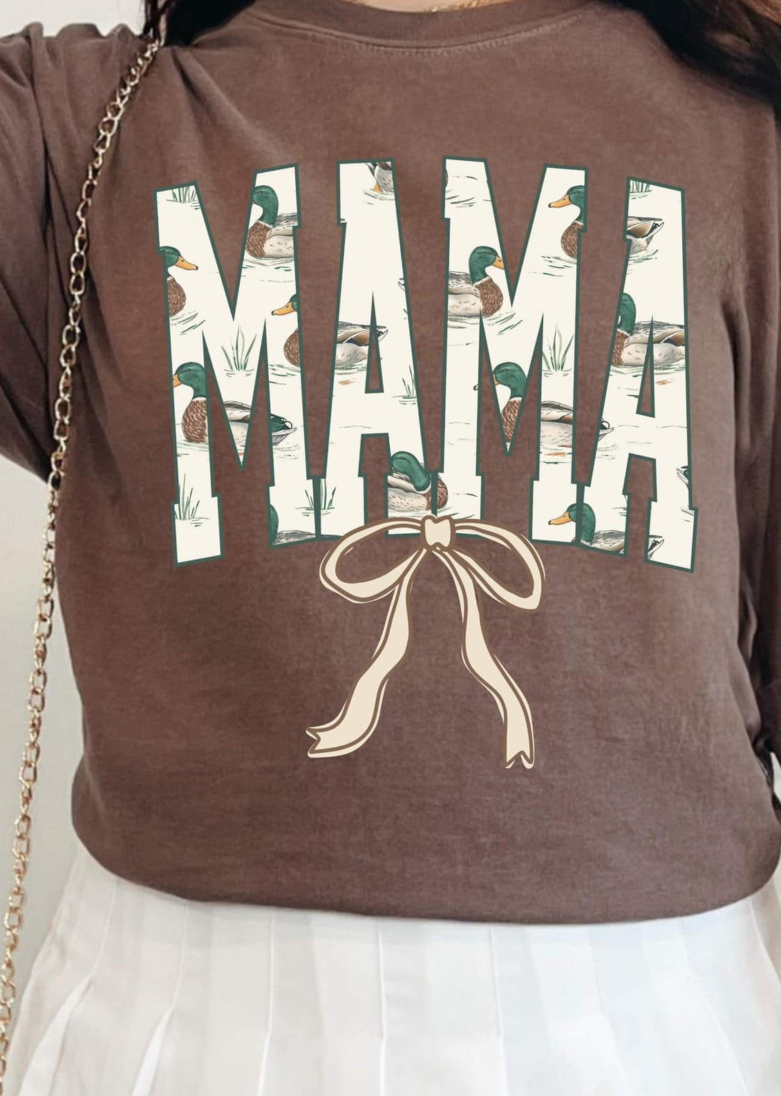 Custom Varsity Mallard Trendy DTF Tee