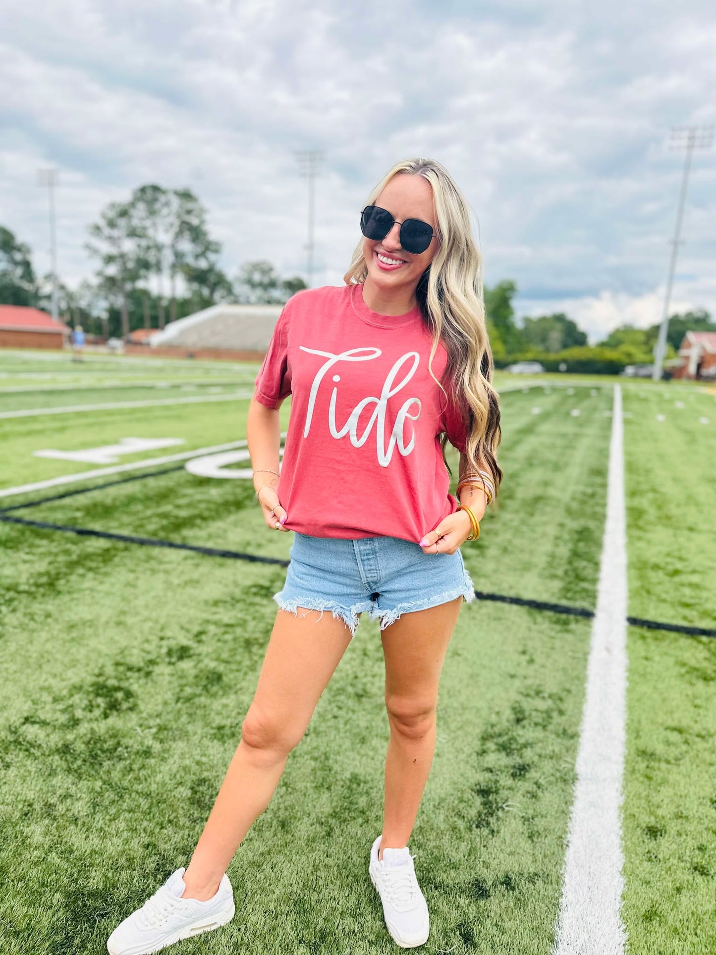 Custom Jumbo Cursive Tee