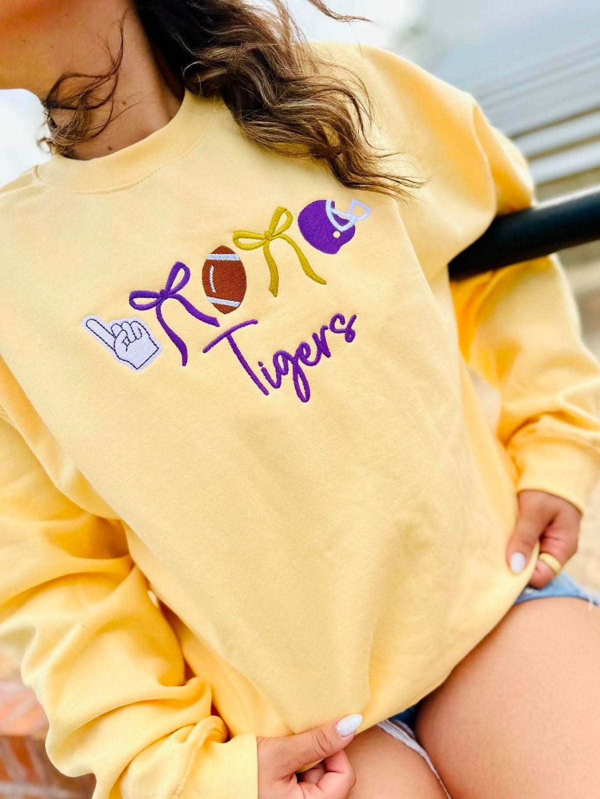 Football Things GAME92 Embroidery Apparel
