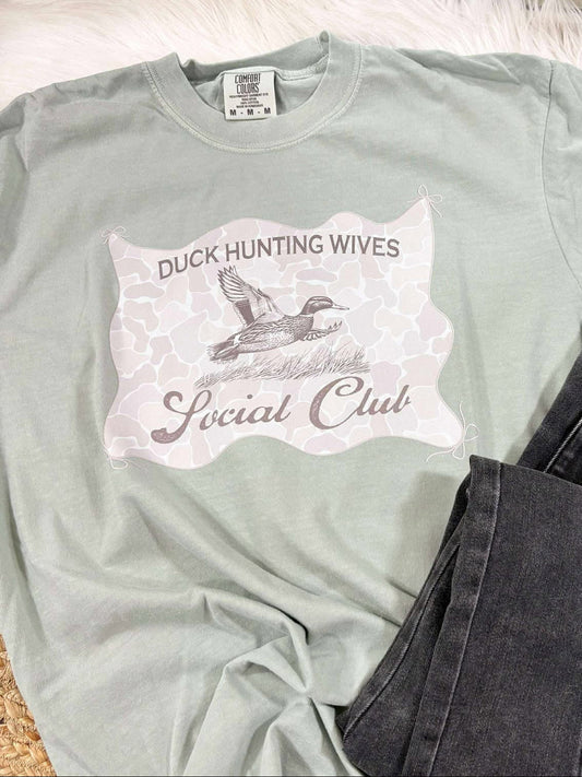Duck Hunting Wives Social Club Graphic Tee