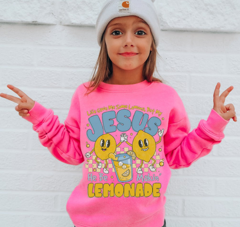 Jesus Makes Lemonade Graphic Faith Design