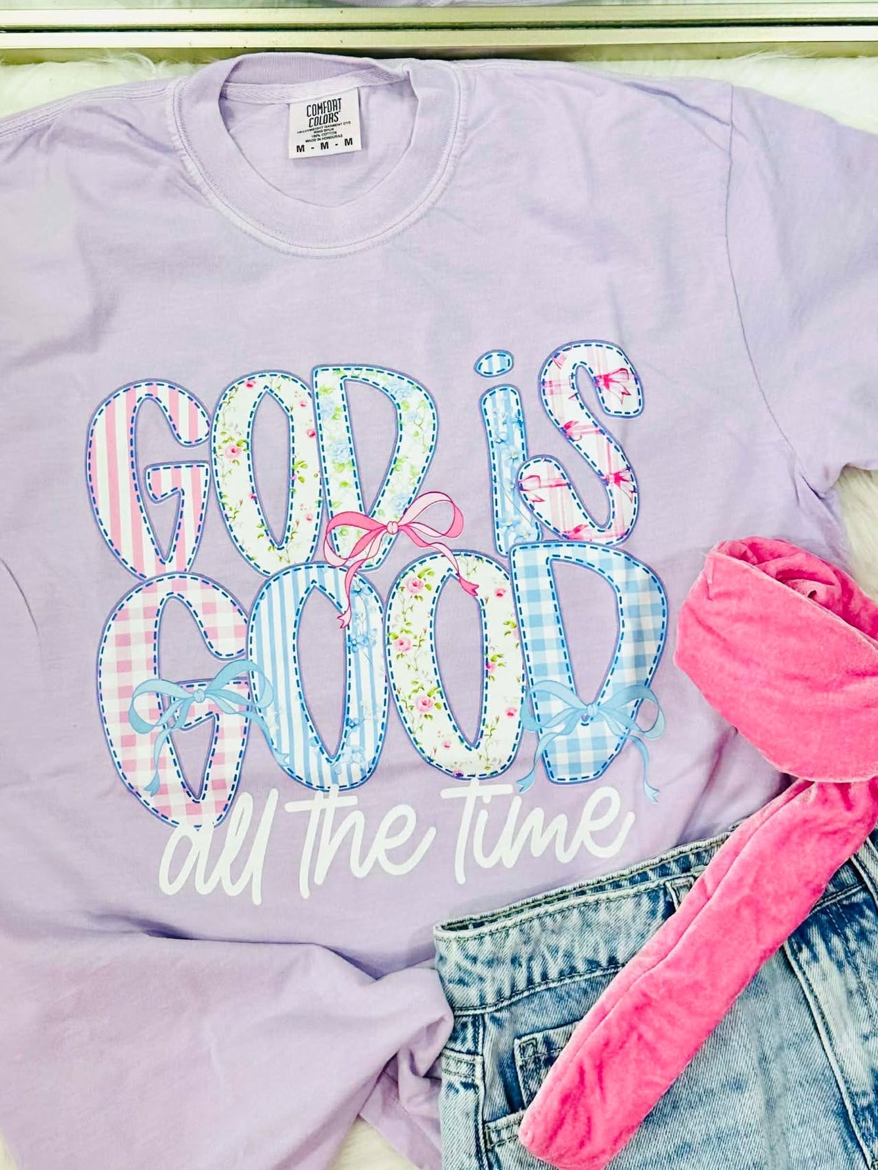 God Is Good All The Time DTF Apparel