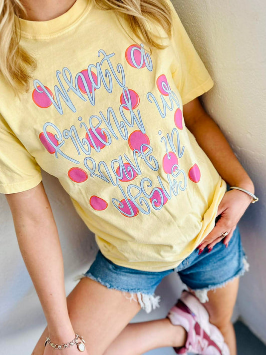 What a Friend in Jesus Polka Dot DTF Top