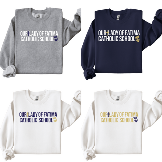 Adult Size OLFCS Catholic School Core Spirit Sweatshirt