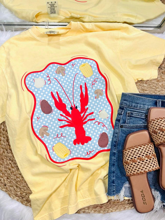 Crawfish Season Hand Drawn Graphic DTF
