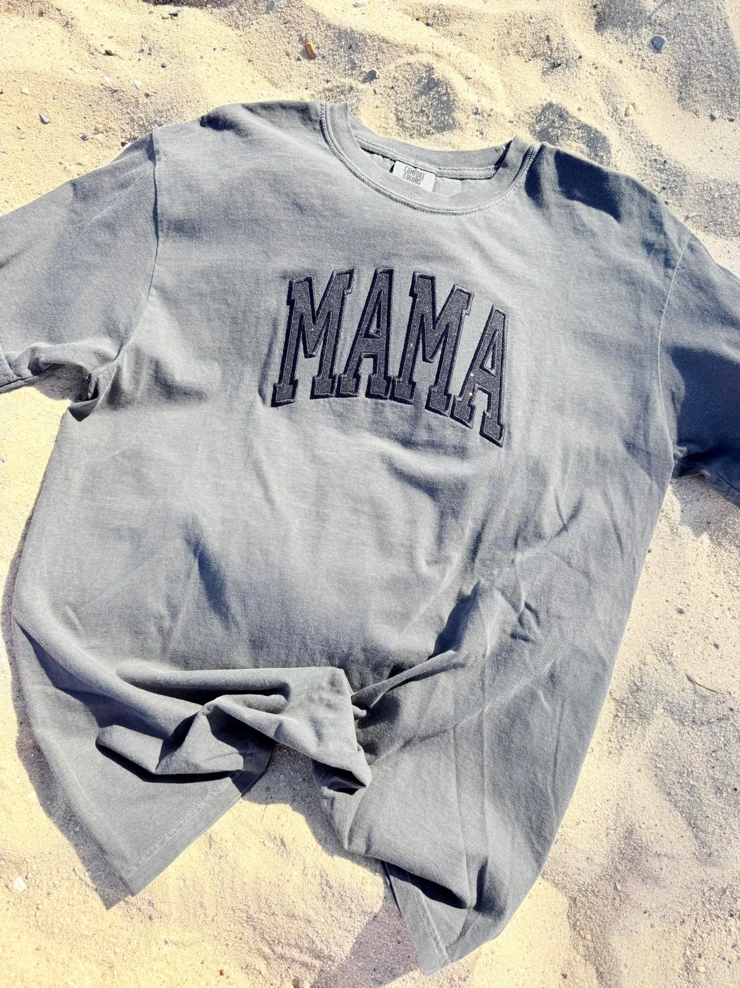 CUSTOM GLITTER APPLIQUE T SHIRT