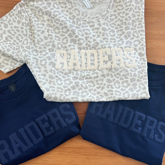 Custom-School Mascot Letter Tee