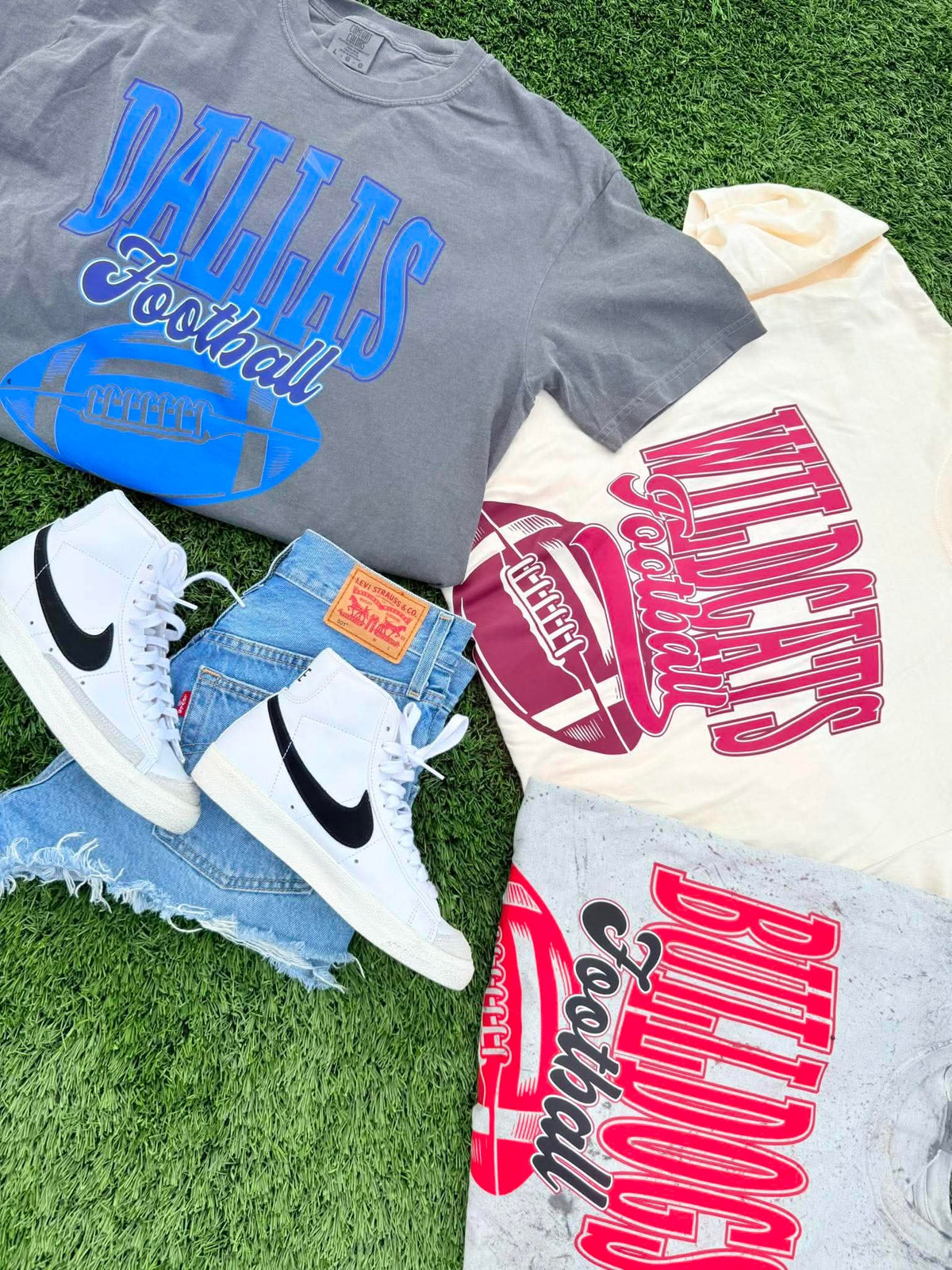 Athletic Football GAME95 Team DTF Graphic