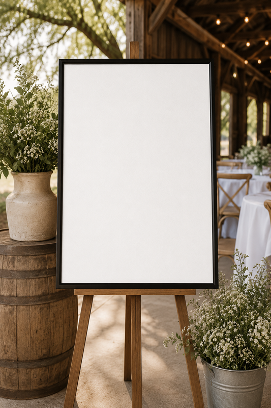 Custom Wedding Seating Chart