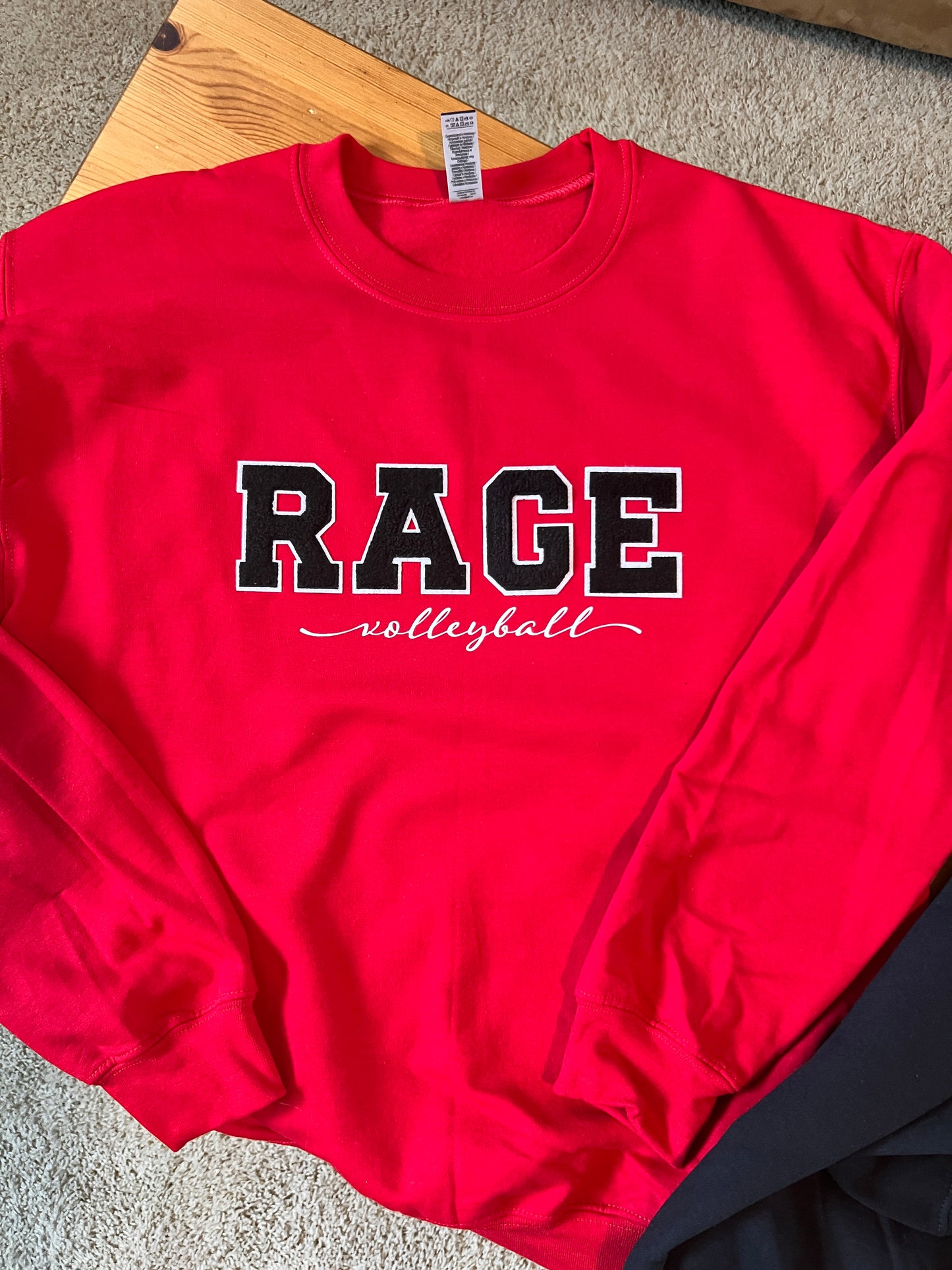 Custom Chenille Patch Sweatshirt