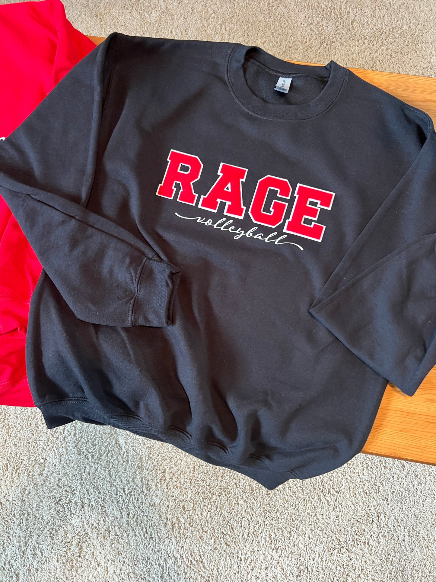 Custom Chenille Patch Sweatshirt