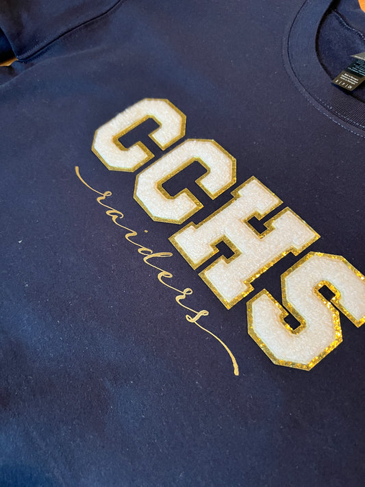 Custom Chenille Patch Sweatshirt