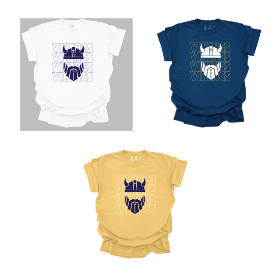 Adult Size OLFCS Viking Repeat Spirit Tee