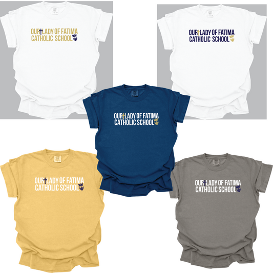 Adult Size OLFCS Catholic School Core Spirit Tee