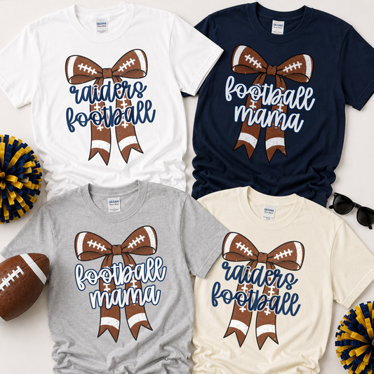 Football Bows Spirit Tee