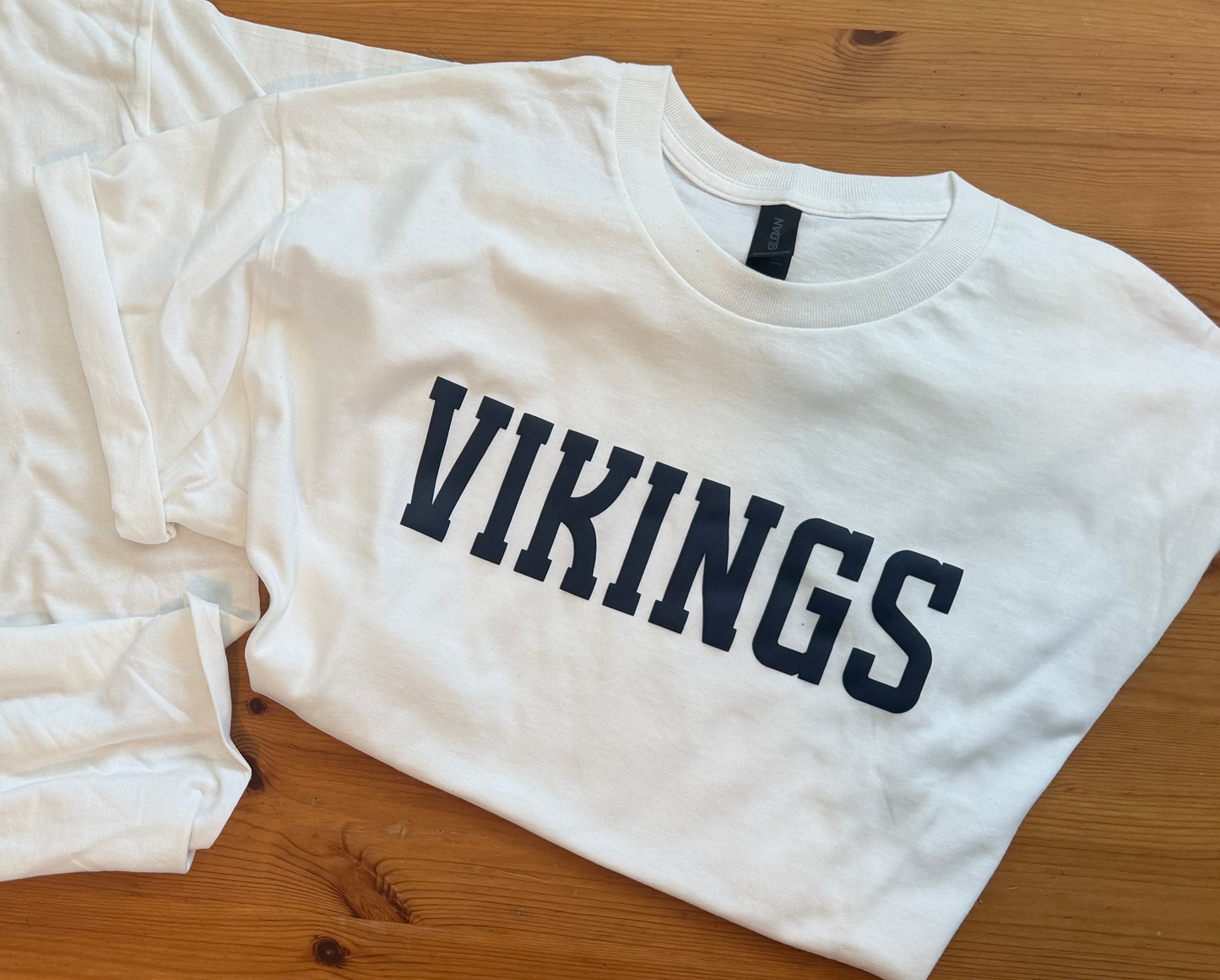Custom-School Mascot Letter Tee