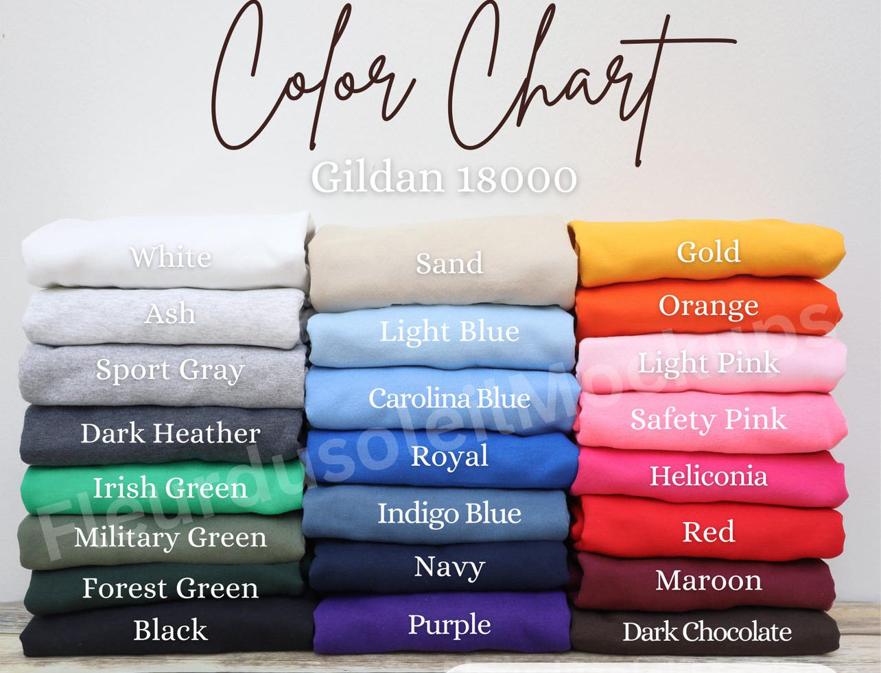 Custom Chenille Patch Sweatshirt