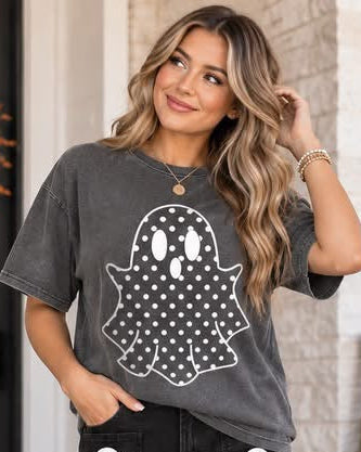 Polka Dot Ghost Tee